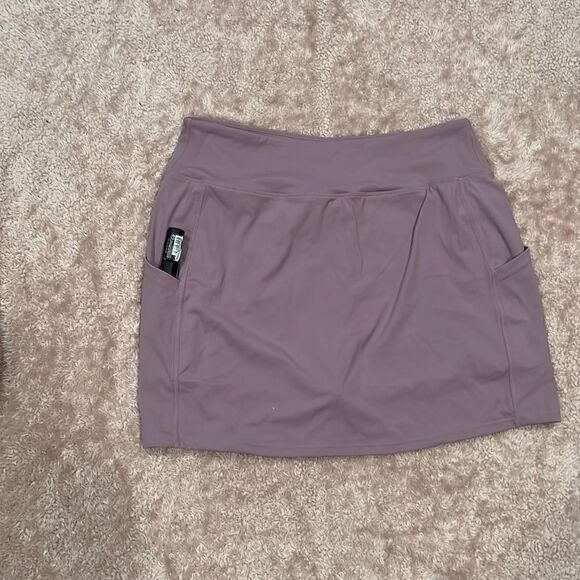 NWT Size L Halara Tennis Skirt Purple - Picture 7 of 10